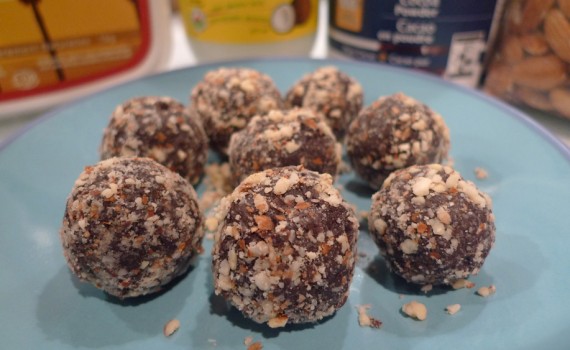 cocoa coconut date truffles 100raw
